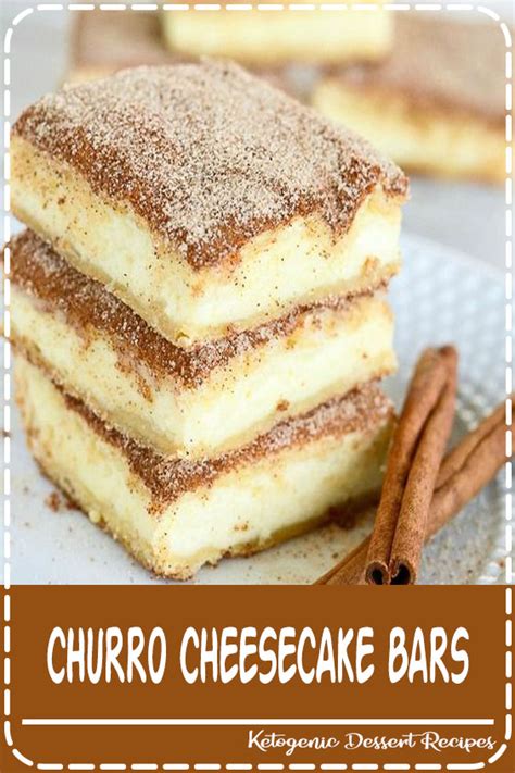 Churro Cheesecake Bars Easy Recipes For Dinner Idea