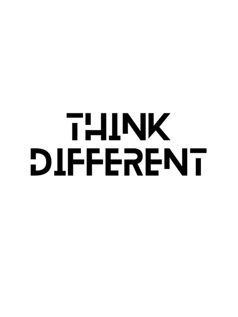 Think Different Poster For Sale By Sulmandesign Redbubble