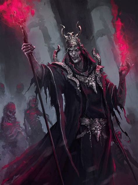 Necromancer By Daniel Comerci Fantasy Male Dark Fantasy Art High