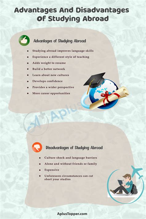 Advantages And Disadvantages Of Studying Abroad What Are Advantages