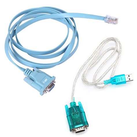 Hde Usb To Serial Interface Cable With Serial To Rj45 Console Adapter