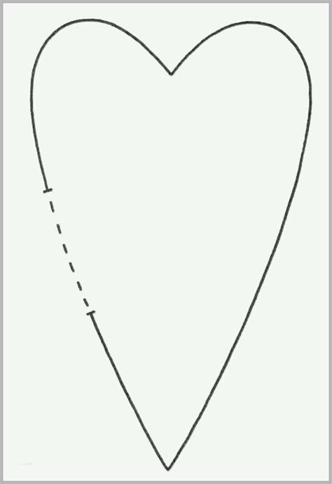 Knifelblatt zum ausdrucken dina 4 : Ungewöhnlich Herz Vorlage Zum Ausdrucken Fabelhaft Herz ...