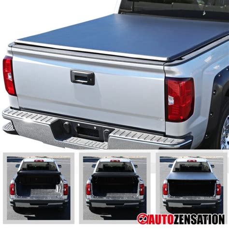 For 2017 2019 Nissan Frontier 5ft 60 Short Bed Trifold Tonneau Cover