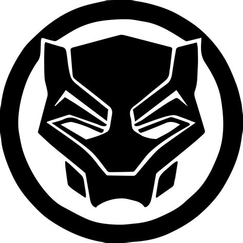 Black Panther Logo Clipart