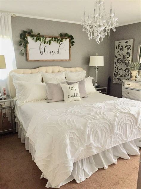 Grey green bedroom color palette. 78 best rustic farmhouse home design and decor ideas 45 ...