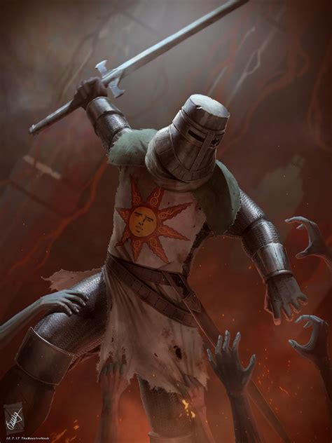 Solaire Of Astora By Themaestronoob On Deviantart