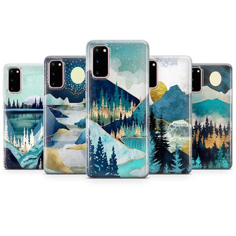 Mountain Phone Case Nature Cover Fits For Iphone 12 Mini 11 Etsy