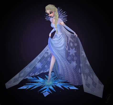 Elsa Elsa The Snow Queen Fan Art 38025531 Fanpop