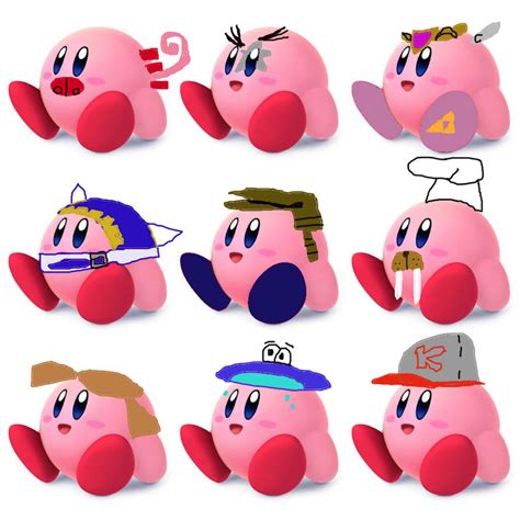 My Custom Kirby Hats 10 By Tommypezmaster On Deviantart