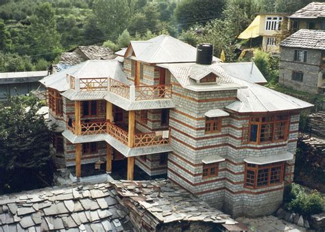 Nagar Himachal Pradesh India A Newly Built House In The Flickr