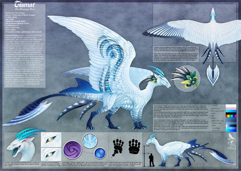 Tiamat Reference Sheet V2 By Araless On Deviantart Dragon Artwork