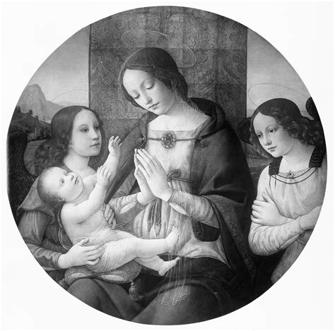 Workshop Of Domenico Ghirlandaio Madonna And Child With Angels The