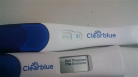 Very Faint Positive Clear Blue Pregnancy Test