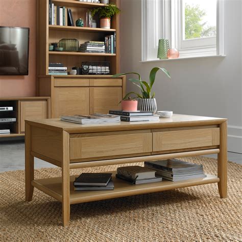 Romy Oak Dining Cookes Collection Romy Coffee Table Coffee Tables