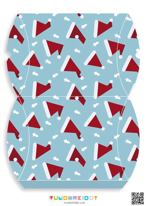 Printable Christmas Cut-Out Boxes DIY Templates for Kids