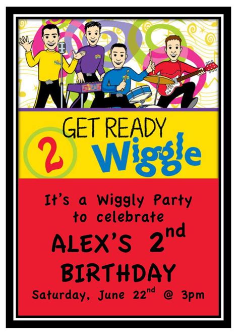 Wiggles Birthday Card