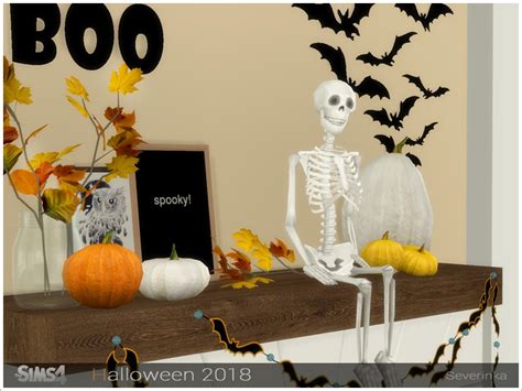 The Sims Resource Halloween 2018 Decorative Set