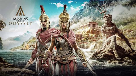 Assassins Creed Odyssey Alexios And Kassandra Uhd 8k Wallpaper Pixelzcc