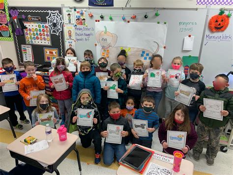 Usd 469 Second Graders In Mrs Meyers Class Learn With Halloween Theme