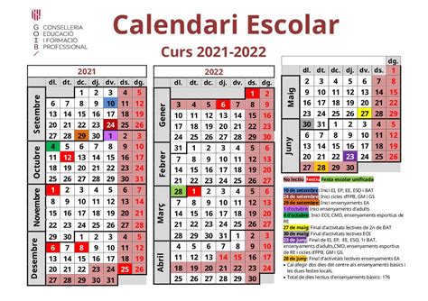 Un curso que comenzará el 9 de septiembre de 2021 para infantil y primaria y el 15 del mismo mes para los alumnos de educación secundaria obligatoria, de bachiller y de. Calendario escolar curso 2021-2022 en Mallorca: Estas son ...