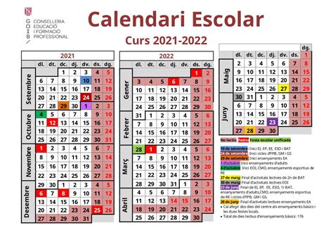 Este calendario anual del 2022 es muy práctico. Calendario escolar curso 2021-2022 en Mallorca: Estas son las fechas clave del curso escolar ...