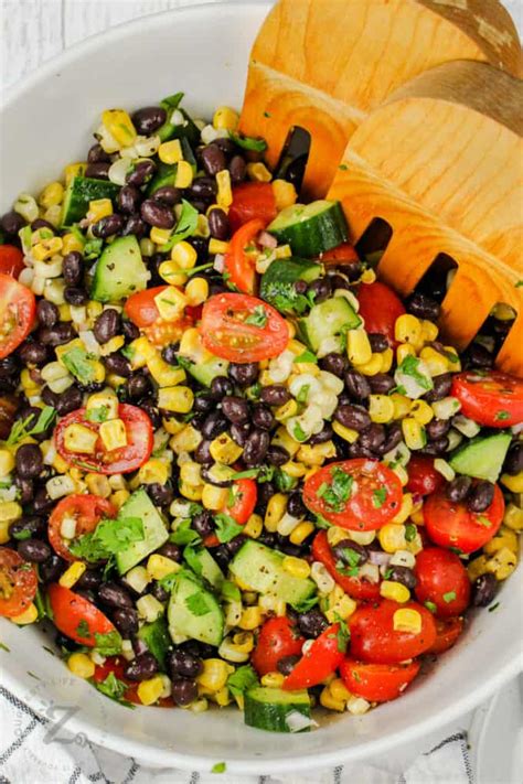 Black Bean Corn Salad Easy And Fresh Our Zesty Life