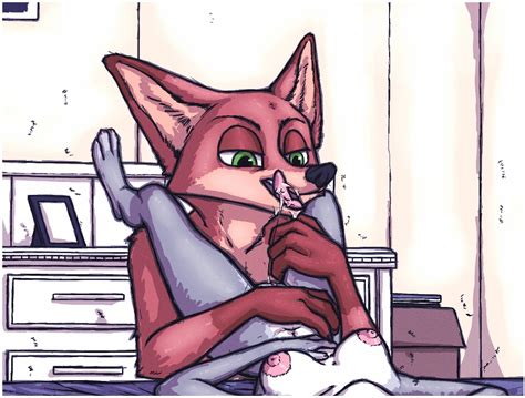 Rule 34 Anthro Bed Breasts Canine Comic Disney Female Fox Fur Judy