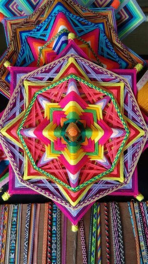 Mandala Yarn Art Weaving Art Art N Craft