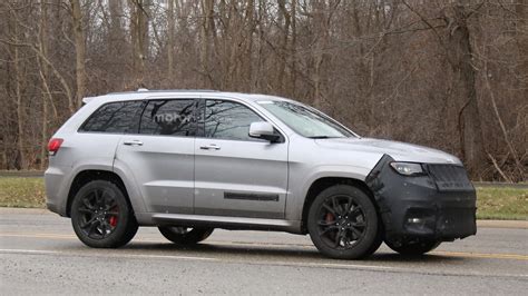 Jeep Grand Cherokee Trackhawk Spied Hiding Extra Air Intake
