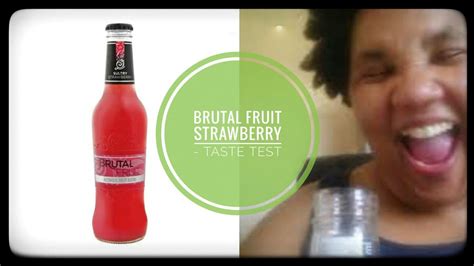 Brutal Fruit Strawberry Taste Test Youtube