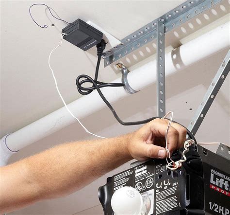Wiring For Garage Door Sensors