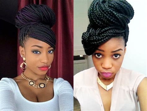 Hairstyles Updo Box Braids How To Take Care Of Your Box Braids