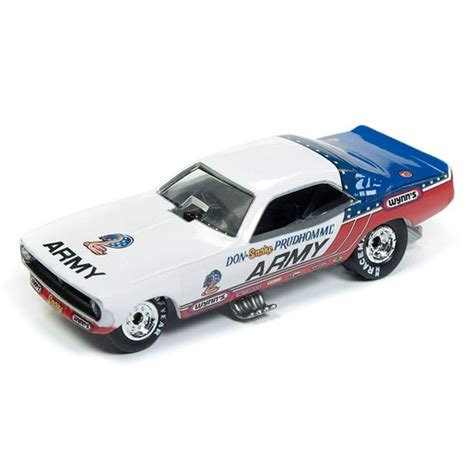 1973 Plymouth Cuda Funny Car Us Army Don The Snake Prudhomme Limited