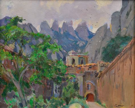 Vista De Montserrat Mir I Trinxet Joaquim