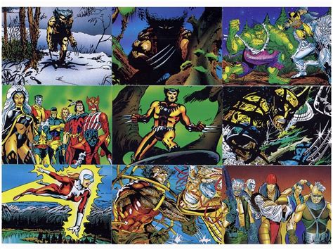 1992 Marvel Comics Wolverine From Then Til Now Ii Trading Cards