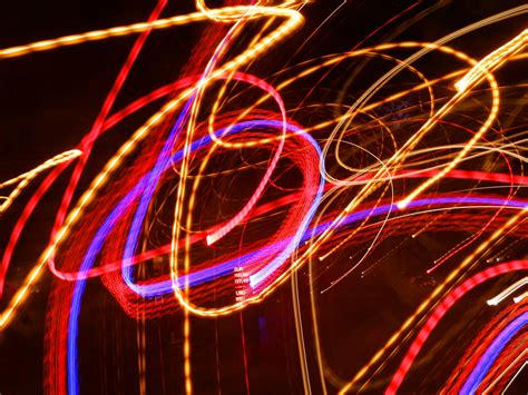 Free Images Light Line Color Circle At Night Night Lights Long