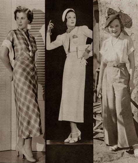 1930s Fashion Hollywood Styles Go White Under The Sun 1930s Fashion Hollywood Fashion