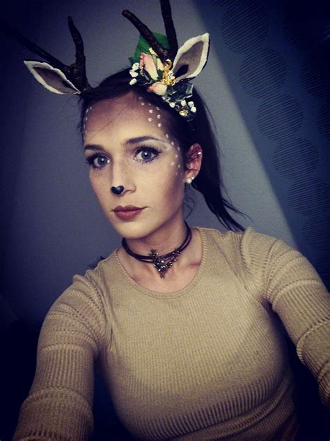 Reh Kostüm Bambi Fasching Karneval Kostümidee Dame Karneval Fasching