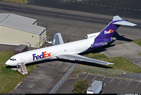 Boeing 727 227advf Fedex Federal Express Aviation Photo