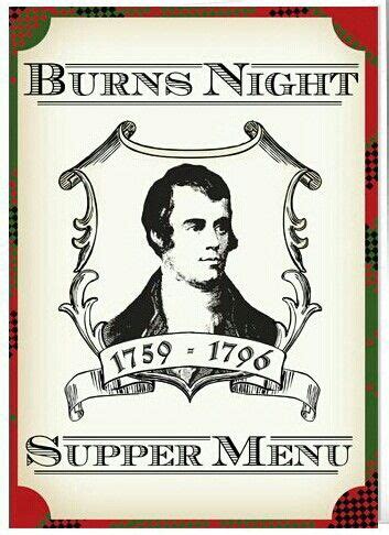 Your Guide To The Ultimate Burns Night Infographic Artofit