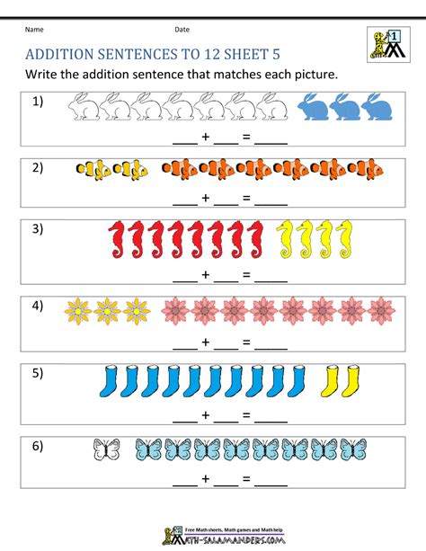 1st Grade Addition And Subtraction Worksheets