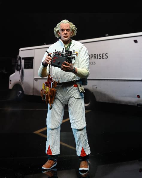 1985 Back To The Future Doc Brown Hazmat Suit By Neca The Toyark News