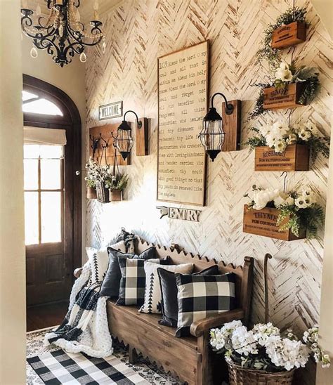 Stylish Farmhouse Home Decor On Instagram Oh My This Entryway By