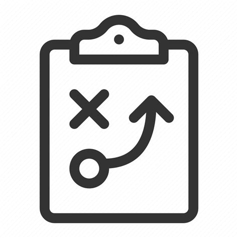Clipboard Marketing Plan Strategy Icon Download On Iconfinder