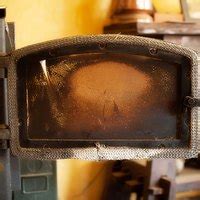 You may need to wipe with a damp cloth when done to remove any remaining residue. How to Clean the Glass Door of a Wood Stove (with Pictures ...