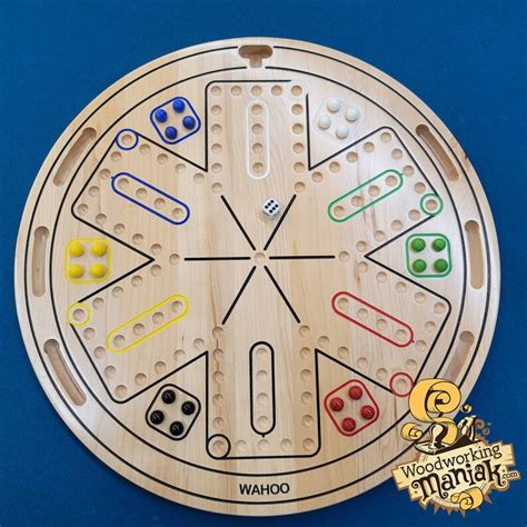 6 Player Wahoo Aggravation Board W Built In Storage Etsy