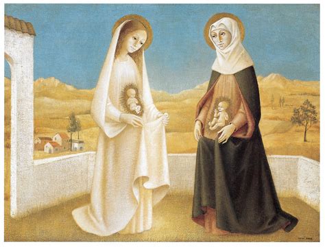 Seguir La Senda Galería De Imágenes La Virgen María Visita A Su Prima