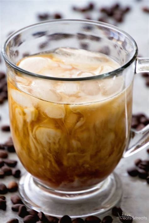 Julies Skinny Vanilla Homemade Iced Coffee Homemade Iced Coffee