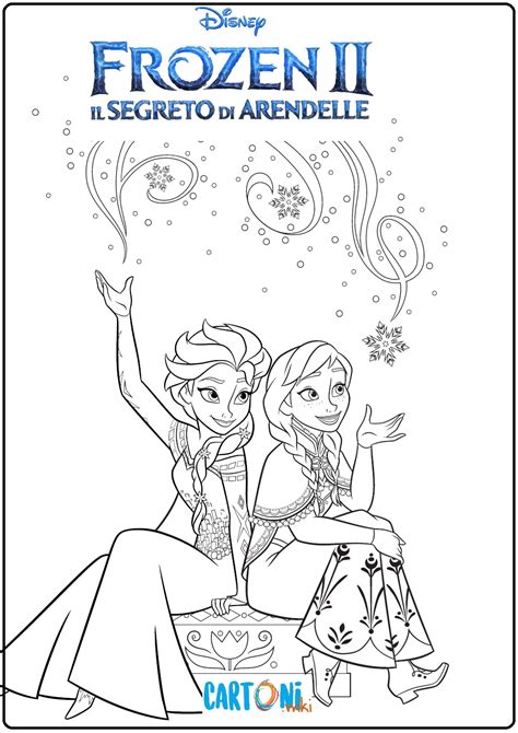 Disegni Da Colorare Principesse Disney Elsa Natale