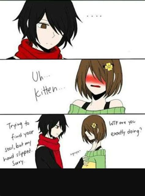 Female Frisk And Female Chara X Male Depressed Reader Chapter 3